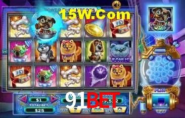 Interface moderna da plataforma 91bet